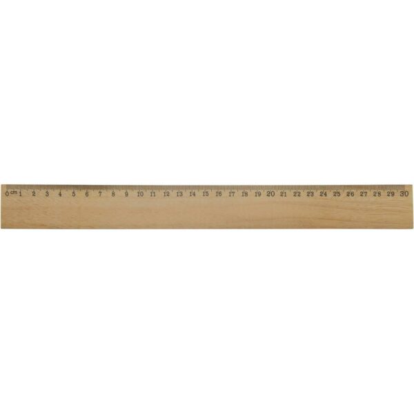 Houten liniaal 30cm