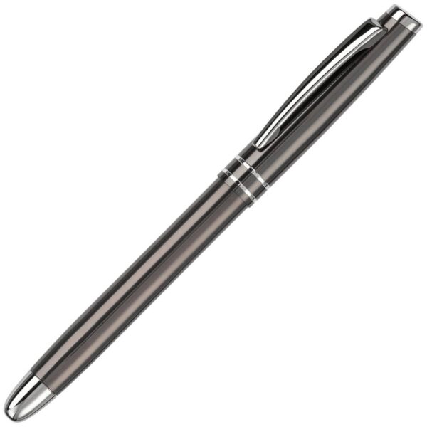 Rollerball two stripes aluminium