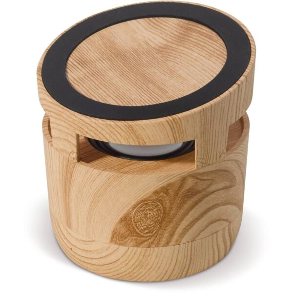 Houten speaker 3W & draadloos laadstation 5W