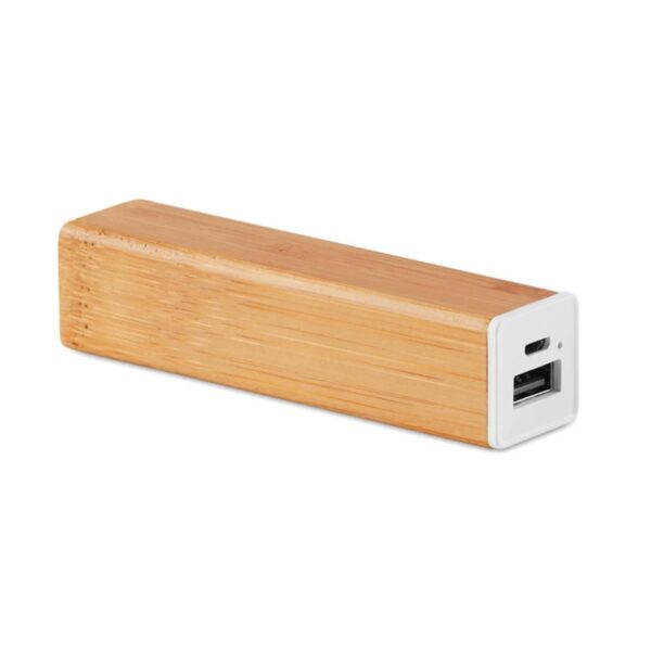 2200 mAh Bamboe powerbank