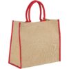 Harry jute draagtas met gekleurde accenten