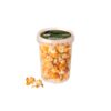 Klein emmertje oranje popcorn