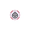 Poker chip ball marker Monaco