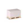 Palletblok recycled papier 530 vels 12x8x6cm