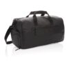 Fashion black PVC vrije weekendtas
