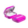 Mini scharnierblikje logo mints