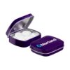 Mini scharnierblikje logo mints