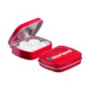 Mini scharnierblikje logo mints