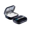 Mini scharnierblikje logo mints