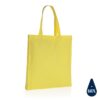 Impact AWARE™ gerecycled katoenen draagtas met bodem 145gr