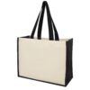 Varai 340 g/m² canvas en jute boodschappentas