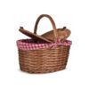 Rieten picknick mand