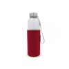 Waterfles glas met sleeve 500ml