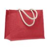 AURA - Jute tas met katoenen hengsels