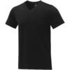 Somoto Heren T-shirt met V-hals en korte mouwen