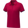 Morgan duotone Dames polo met korte mouwen