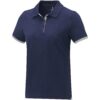 Morgan duotone Dames polo met korte mouwen