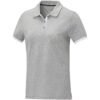 Morgan duotone Dames polo met korte mouwen