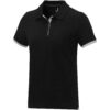 Morgan duotone Dames polo met korte mouwen