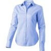 Vaillant oxford dames blouse met lange mouwen