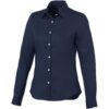 Vaillant oxford dames blouse met lange mouwen