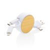 RCS gerecycled plastic Ontario 6-in-1 oprolbare kabel