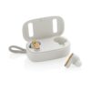 RCS gerecycled plastic & FSC® bamboe TWS oordopjes