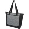 Reclaim GRS gerecyclede tweekleurige draagtas met rits 15 L