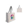 Boodschappentas Gerecycled katoen OEKO-TEX® 140g/m² 38x14x32cm