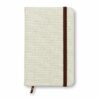 - A6 canvas notitieboekje