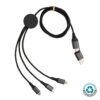Terra RCS recycled aluminium 120 cm 6-in-1 kabel