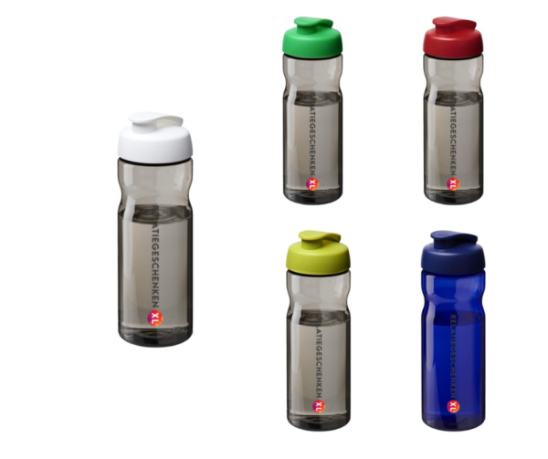 H2O Active® Eco Base drinkfles van 650 ml met klapdeksel