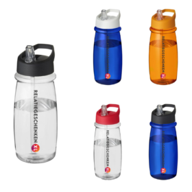 H2O Pulse 600 ml sportfles met tuitdeksel