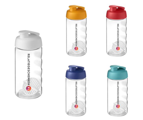 H2O Active Bop 500 ml sportfles met shaker bal