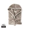 VINGA Louis luxe pluche RPET badjas maat S/M