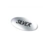 Vinyl Sticker Ovaal 30x15mm
