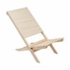 MARINERO - Opvouwbare houten strandstoel