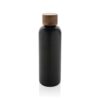 Wood RCS-gecertificeerde gerecycled rvs vacuümfles