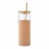 MOLUNGE - Glazen beker kurk hoes 450 ml