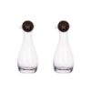 Sagaform Nature karaf olie/azijn met kurkstoppers 2 st. 300ml