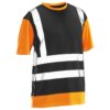 5126 T-shirt Hi-Vis zwart/geel xs