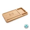 FSC® Bamboo bureau-organizer 10W draadloze oplader