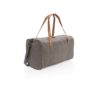 Canvas reis/weekendtas PVC vrij