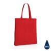 Impact AWARE™ gerecycled katoenen draagtas met bodem 145gr