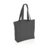 Impact Aware™ re-canvas shopper met vakje 240gsm ongeverfd