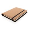 Deluxe kurken A5 portfolio met pen