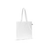 Fairtrade katoenen tas gekleurd lang 140g/m² 38x42cm
