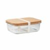 CANOA - Glazen lunchbox kurken deksel