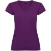 Victoria damesshirt met V-hals en korte mouwen