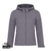 Iqoniq Makalu dames recycled polyester soft shell jas
